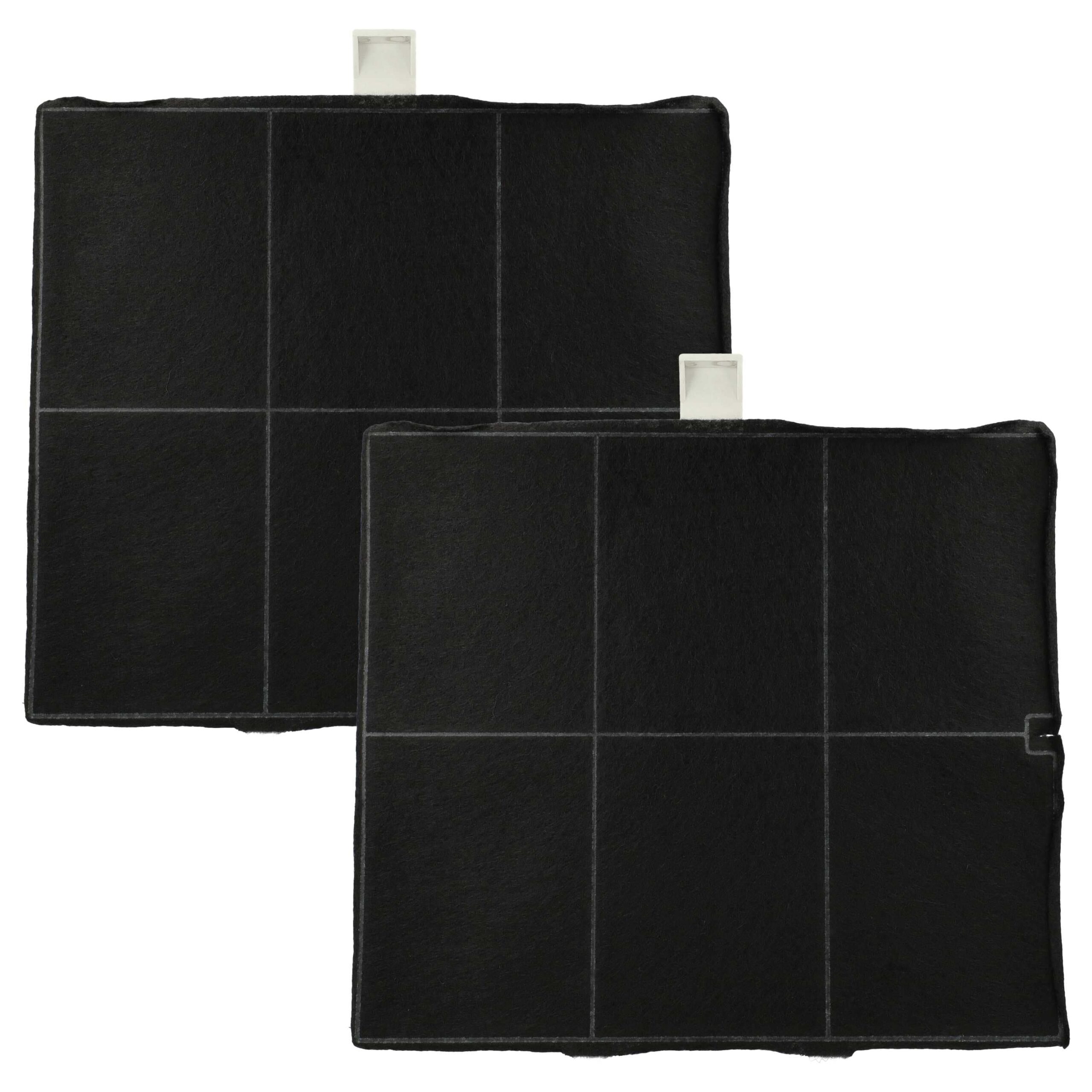 2x Filtro de Carvão Ativado de Substituição para Bosch DHZ5135 - Exaustor Bosch - 25.5 x 22.5 x 2.3 cm