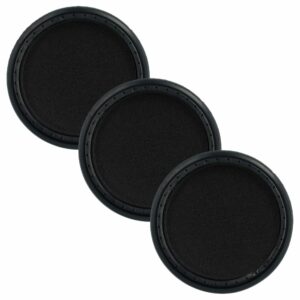 3x Filtro Motor vhbw para Aspirador Arnica BF 84, 10,9 x 10,9 cm