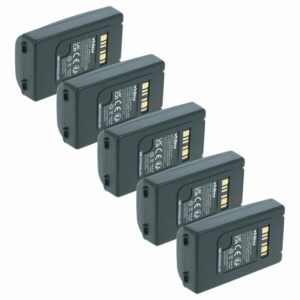 5x Bateria vhbw compatível Datalogic 94ACC0048, BT-0015, 94ACC0046 - Scanner POS - 6800 mAh 3.7V