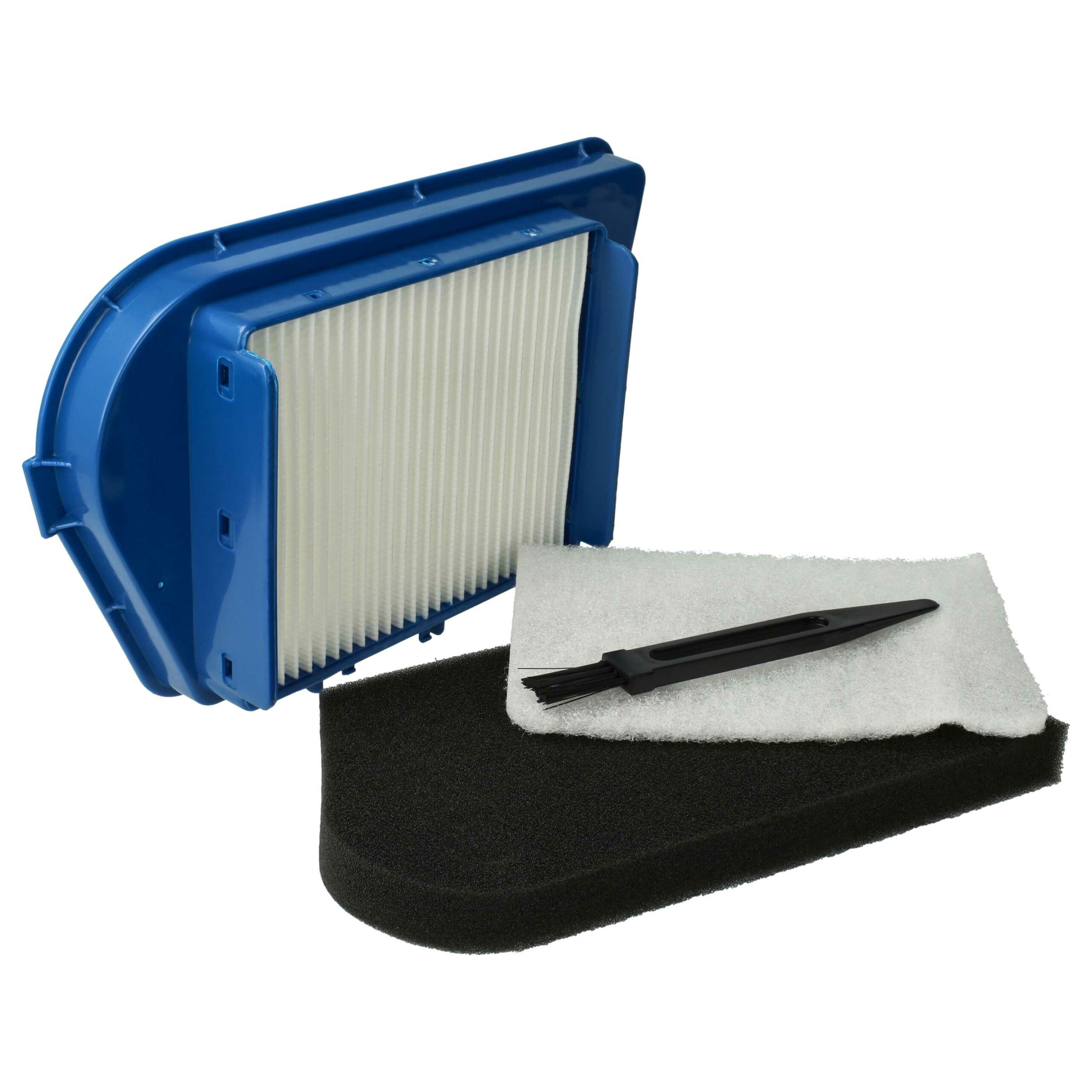 Conjunto de 4 Filtros + Escova para Aspirador Rowenta ZR004601 e Moulinex vhbw - Image 3
