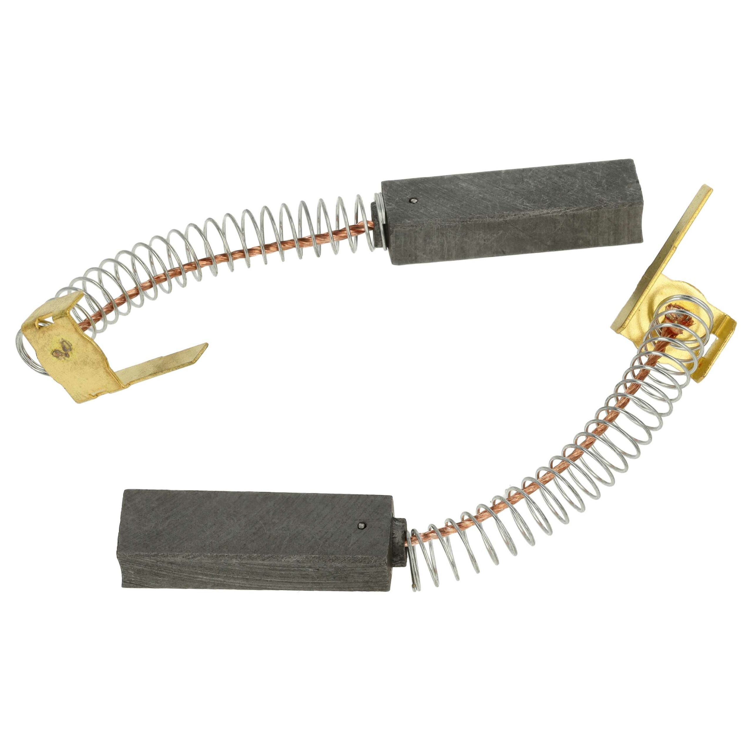 2x Escovas de Carvão para Aspirador - 32.2 x 6.4 x 10 mm vhbw