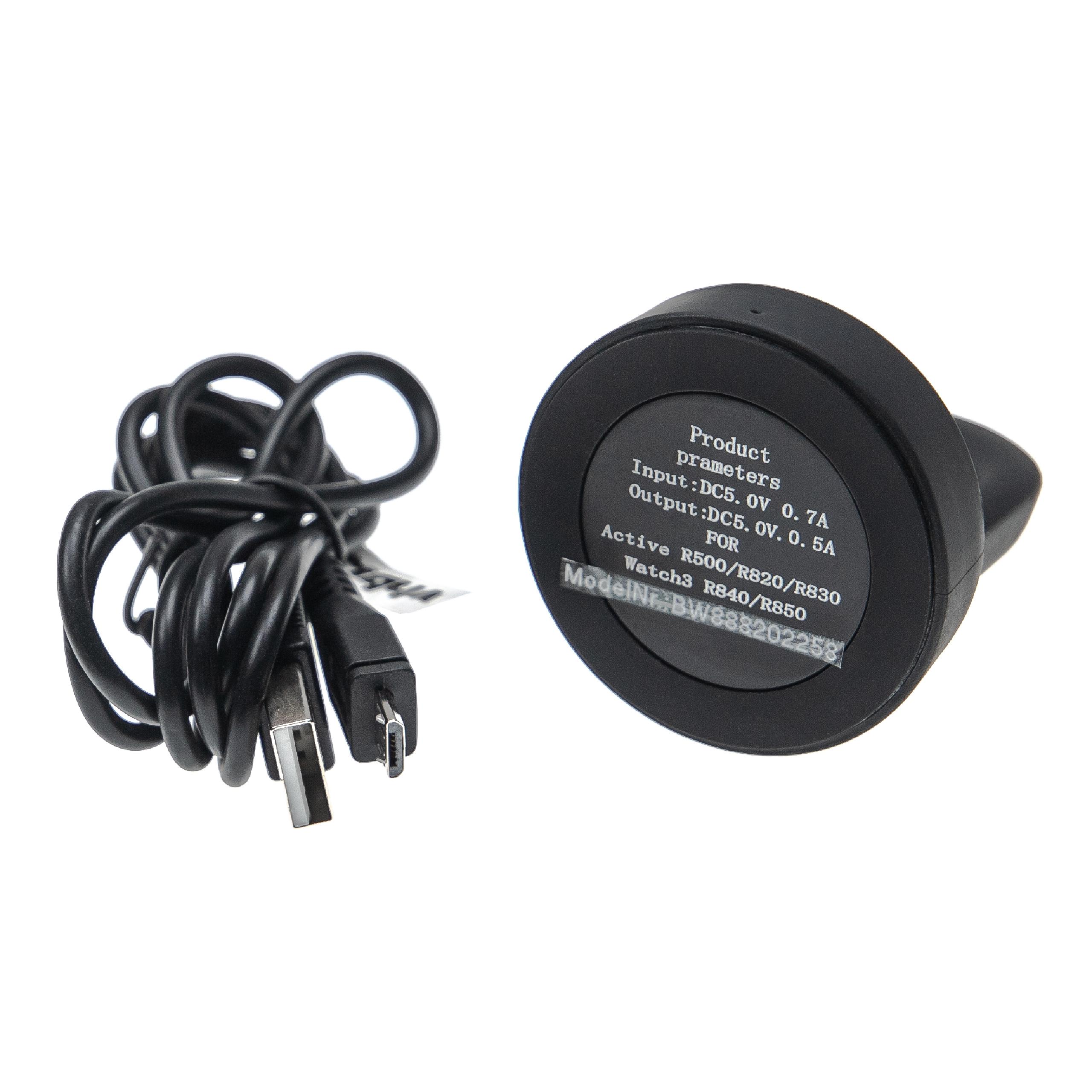Estação de Carregamento USB para Samsung Galaxy Watch 3, 4, 5, Active 2 - 100 cm, Preto - Image 2