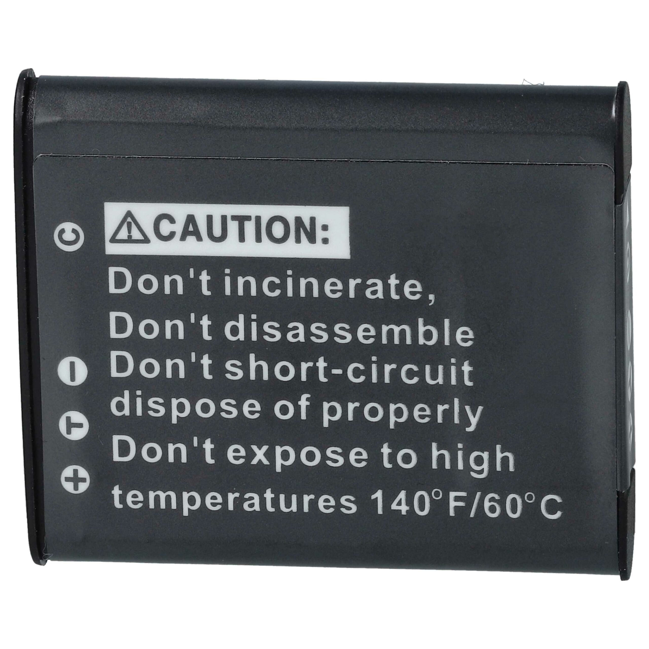 Bateria vhbw para Sony NP-FK1, NP-BK1 - 600mAh, 3.6V, Li-Ion - Image 4