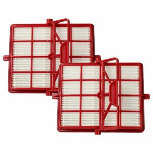 2x Filtro Combi para Aspirador Lux Intelligence S115 - Filtro HEPA + Filtro Carvão Ativo