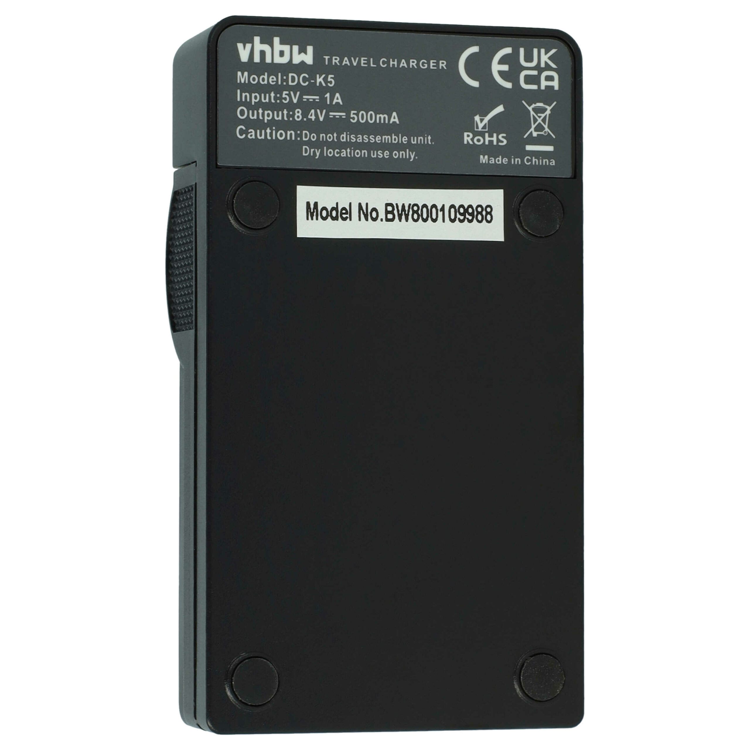 Carregador de Bateria USB-C + Cabo USB-C para Leica, Panasonic DMC-FZ7 e compatíveis - 0,5 A - Image 4