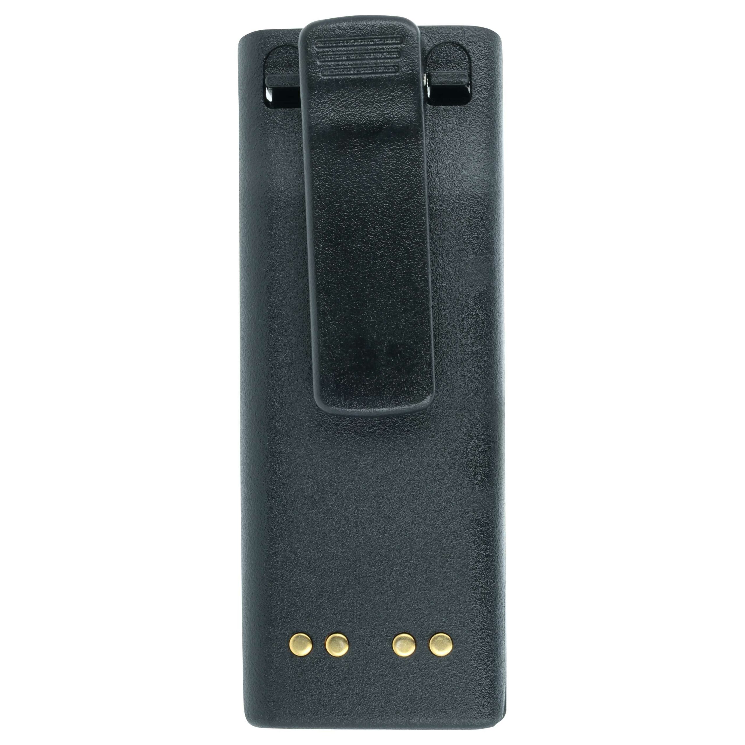 Bateria vhbw para Rádio Motorola NTN7143 - 2500 mAh 7.5V NiMH + Clip (Pack 2 Unidades) - Image 4