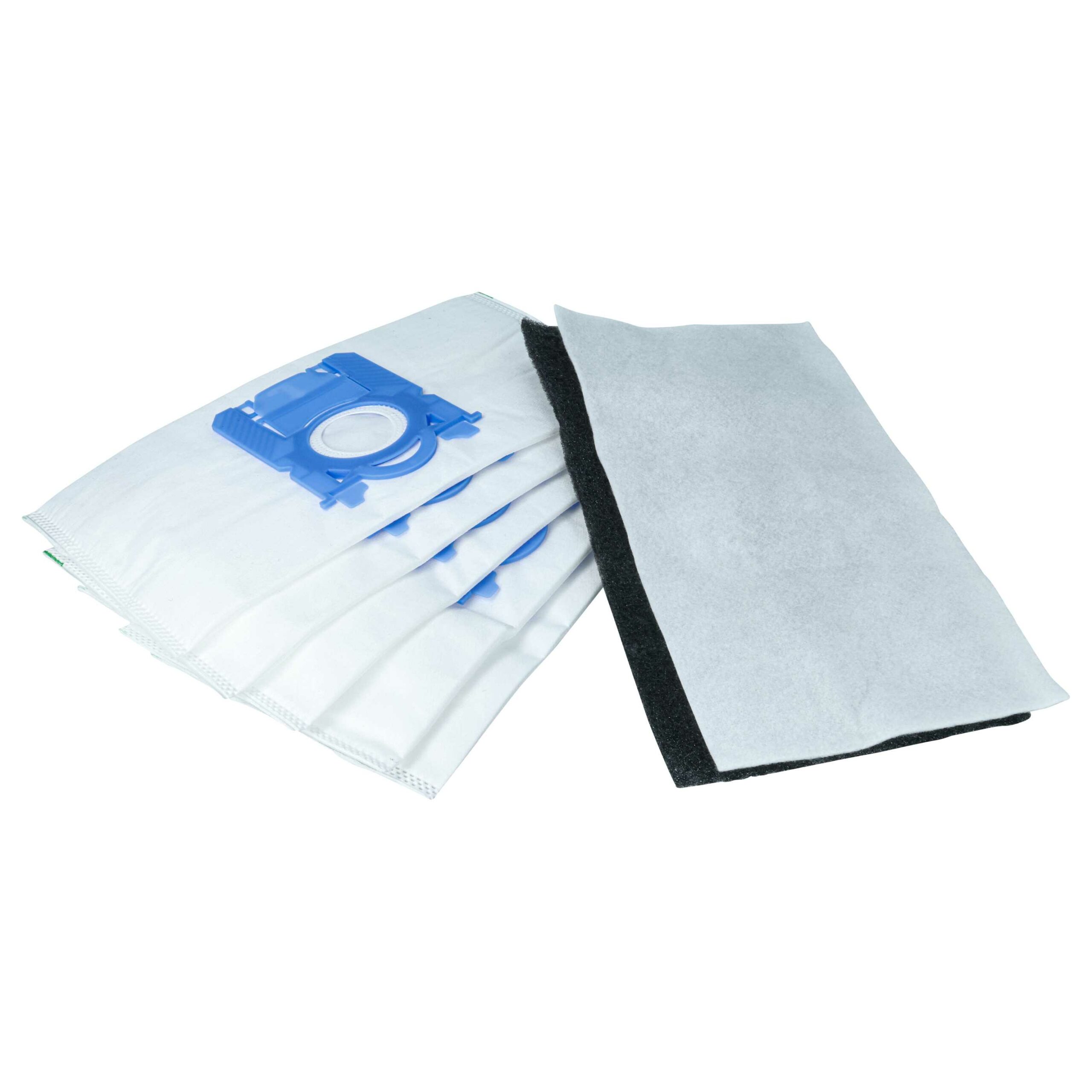 Kit Filtros e Sacos para Aspirador vhbw 7 peças compatível com AEG GR210SM, Philips e outros