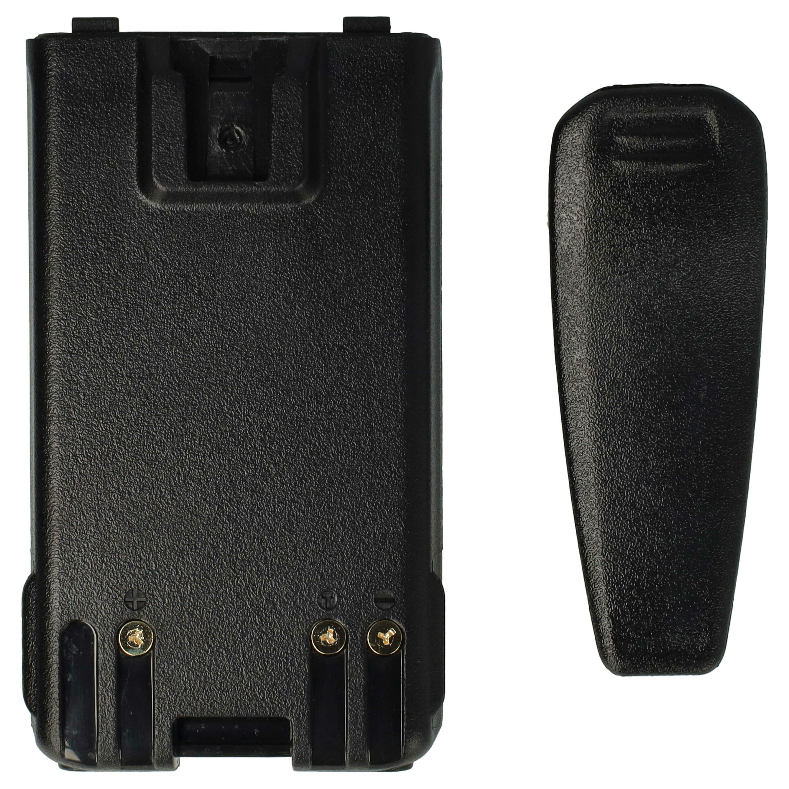 Bateria vhbw para Rádios Icom BP-264 - 1600 mAh 7.2V NiMH com Clip de Cinto - Image 4