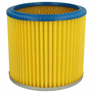 Filtro de Cartucho vhbw para Aspiradores Einhell 2351110, Güde, Kärcher - Azul/Amarelo