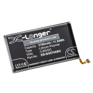 Bateria para Samsung EB-BG970ABU - 3100 mAh 3.85 V Li-polymer vhbw