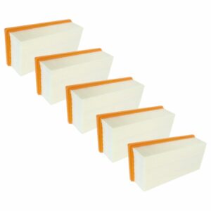 5x Filtro Plissado Substituto Kärcher 6.904-284.0 para Aspirador Kärcher
