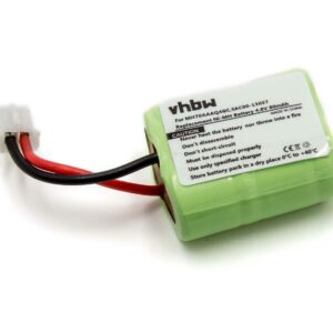 Bateria vhbw para Coleira de Treino SportDog - 80 mAh 4.8 V NiMH