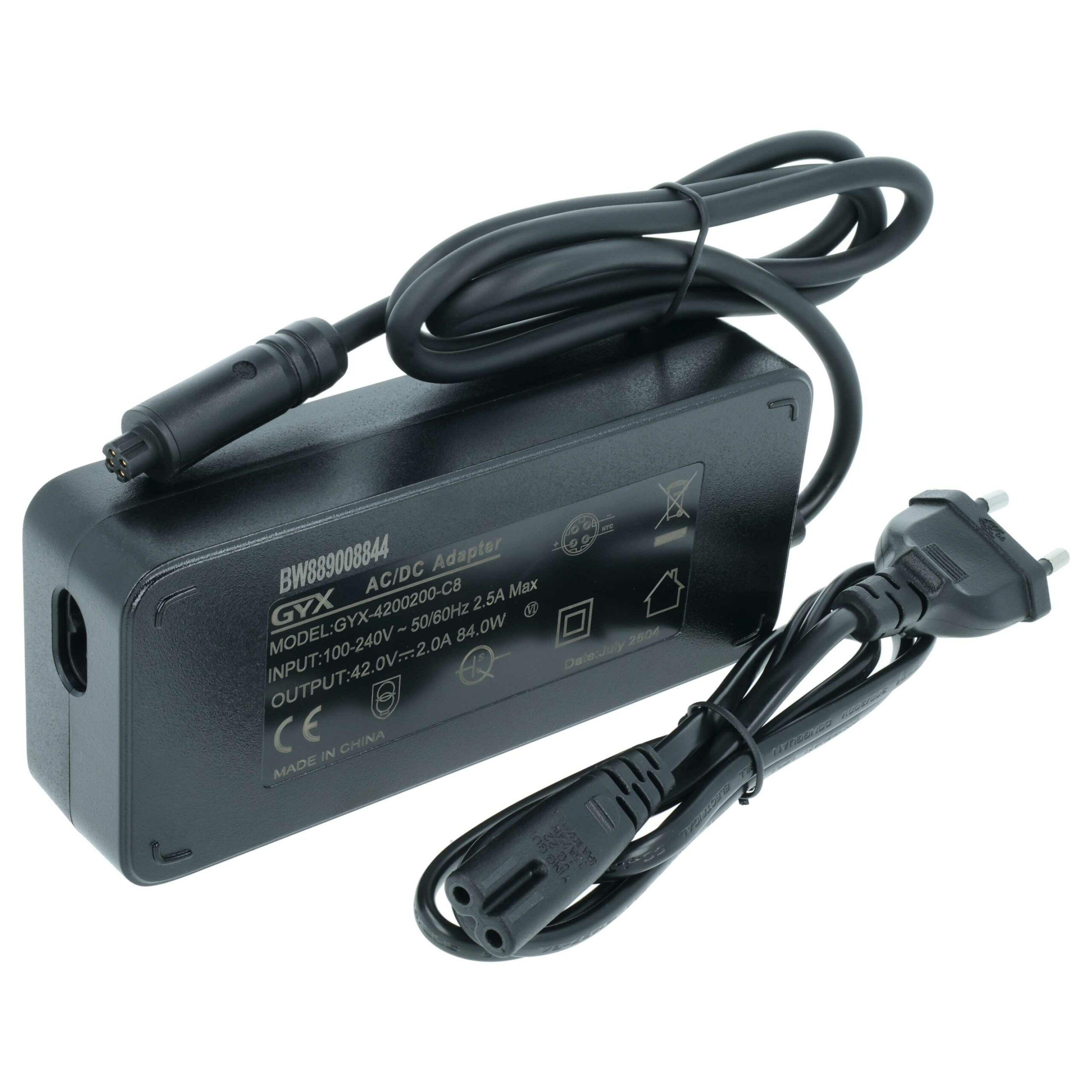Carregador compatível vhbw para Haibike, Yamaha, Winora E-Bike (substitui Yamaha 600/625, Pasc5)