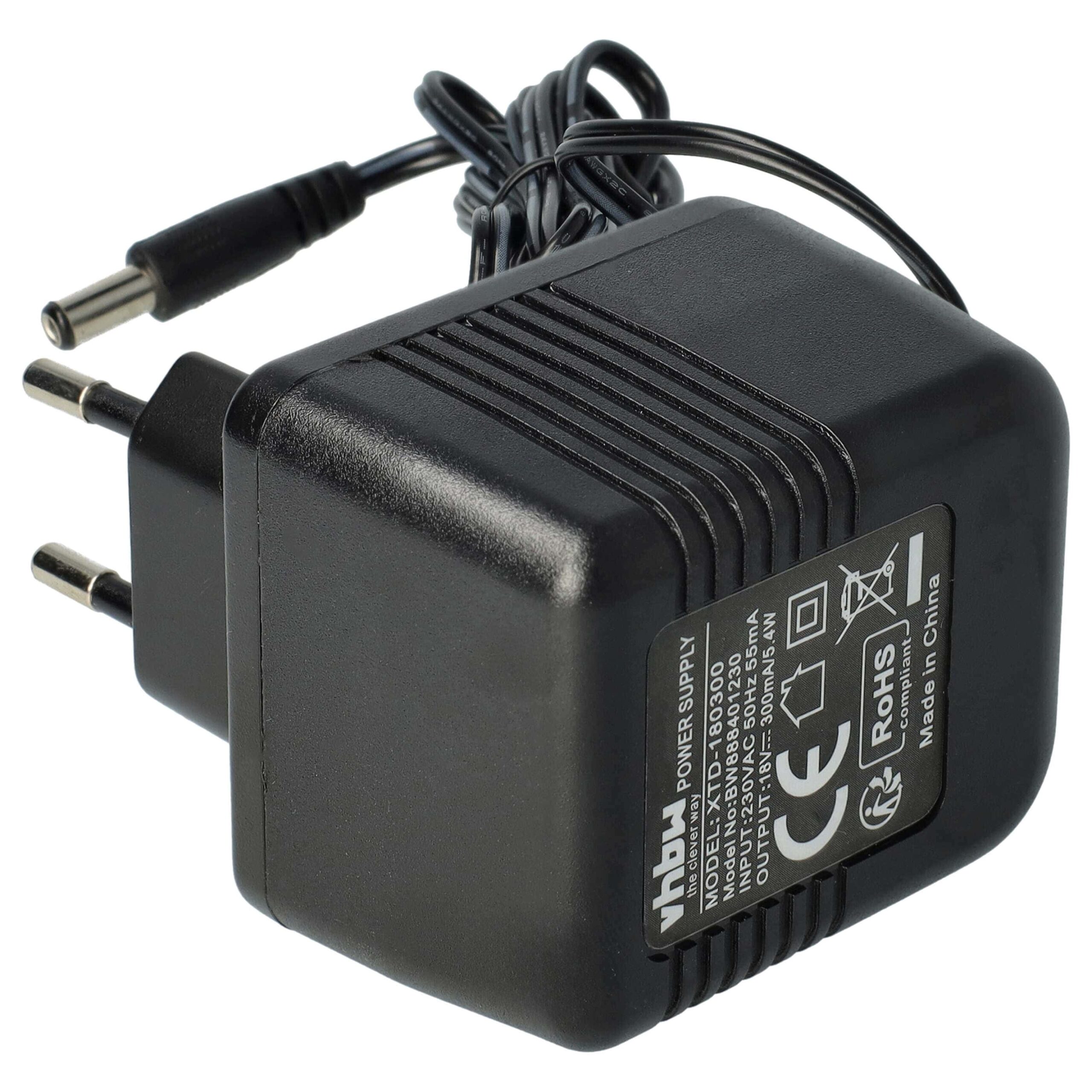 Carregador compatível vhbw para Electrolux e AEG aspiradores sem fios (substitui 4071399523) - Image 4