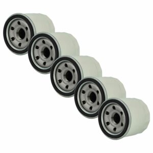 Pack 5x Filtro de Óleo para Yanmar 119305-35170, 119305-35151, 11930535151 - vhbw
