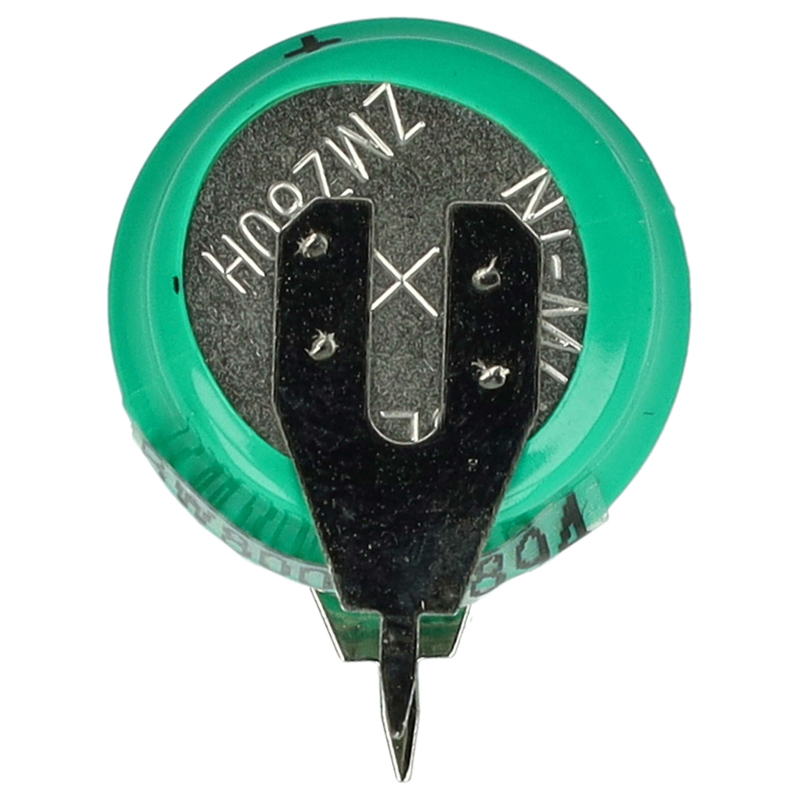 Bateria de Botão Recarregável NiMH vhbw 1/V80H 80 mAh 1.2V com 2 Pinos - Image 3