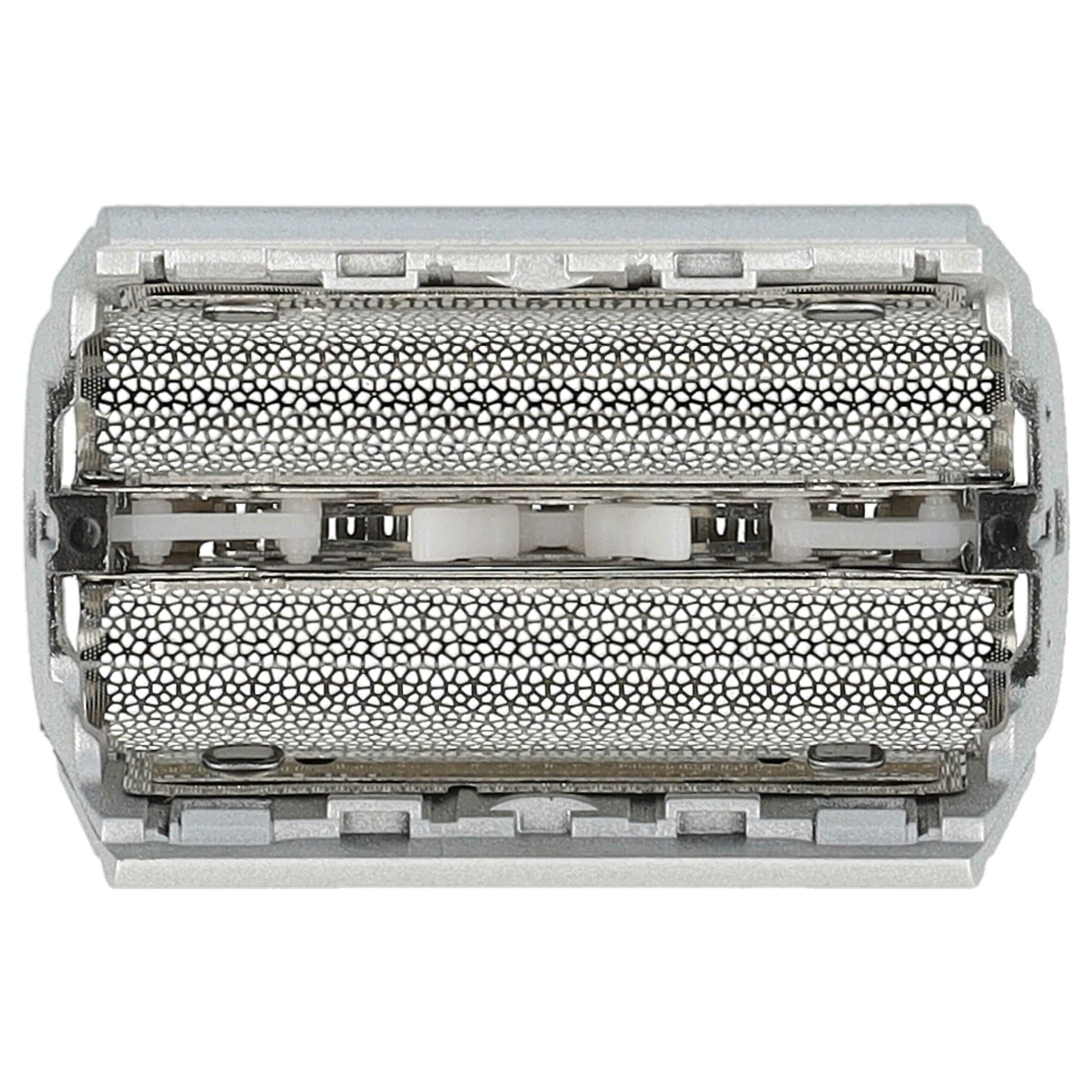 2x Lâmina Dupla para Barbear Braun SB505, 31B, 31S - com Moldura, Prateado - Image 3