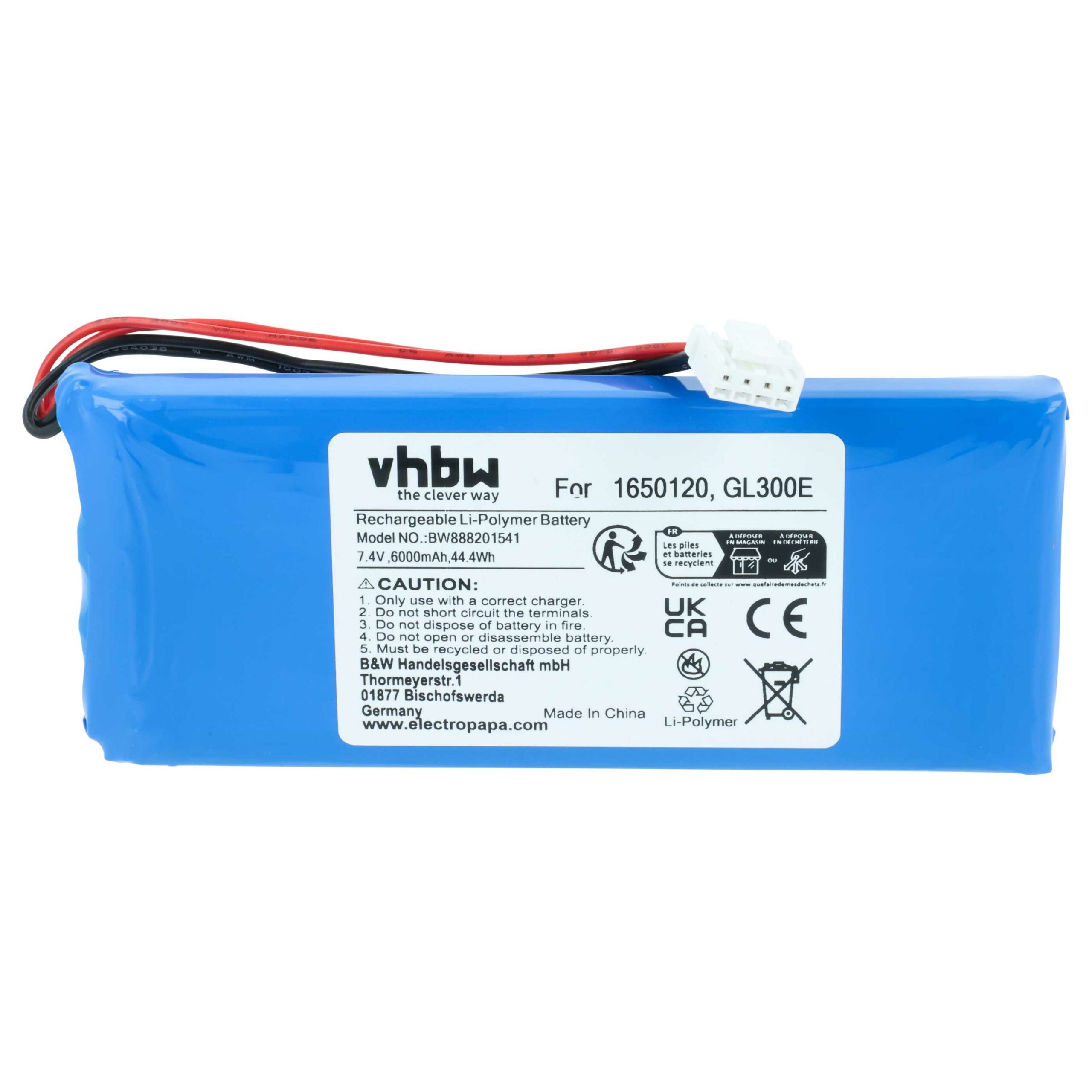 Bateria de Substituição para Telecomando de Drone DJI vhbw 6000mAh 7.4V - Image 3