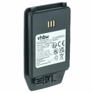 Bateria vhbw para Telemóvel Ascom 1220187, 660273/1B - 1100 mAh 3.7 V Li-Ion