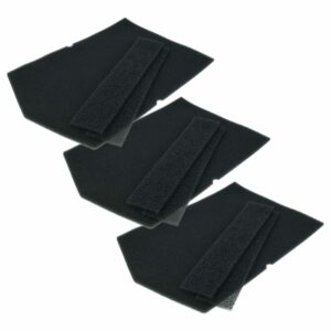 Conjunto de Filtros de Espuma (9x) Compatível com Secadora Miele 7358901, 9688381, 9057930 - vhbw