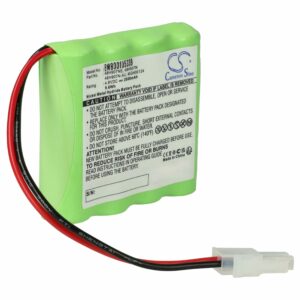 Bateria vhbw para Equipamento Médico Omron 48H907N-AU, 48H907N, MGH00124 - 2000 mAh 4.8 V NiMH