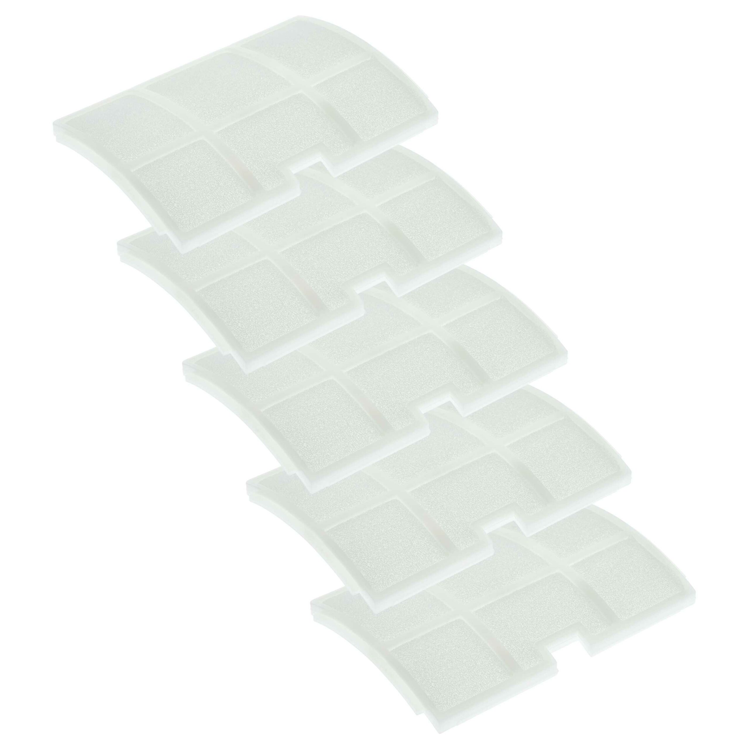 5x Filtro de Exaustão Substitui Sebo 5143 para Aspiradores Sebo
