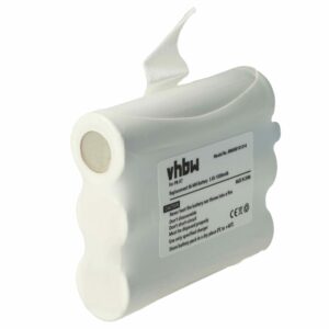 Bateria de substituição vhbw para rádio Midland PB-X7 - 1000 mAh 3.6 V NiMH