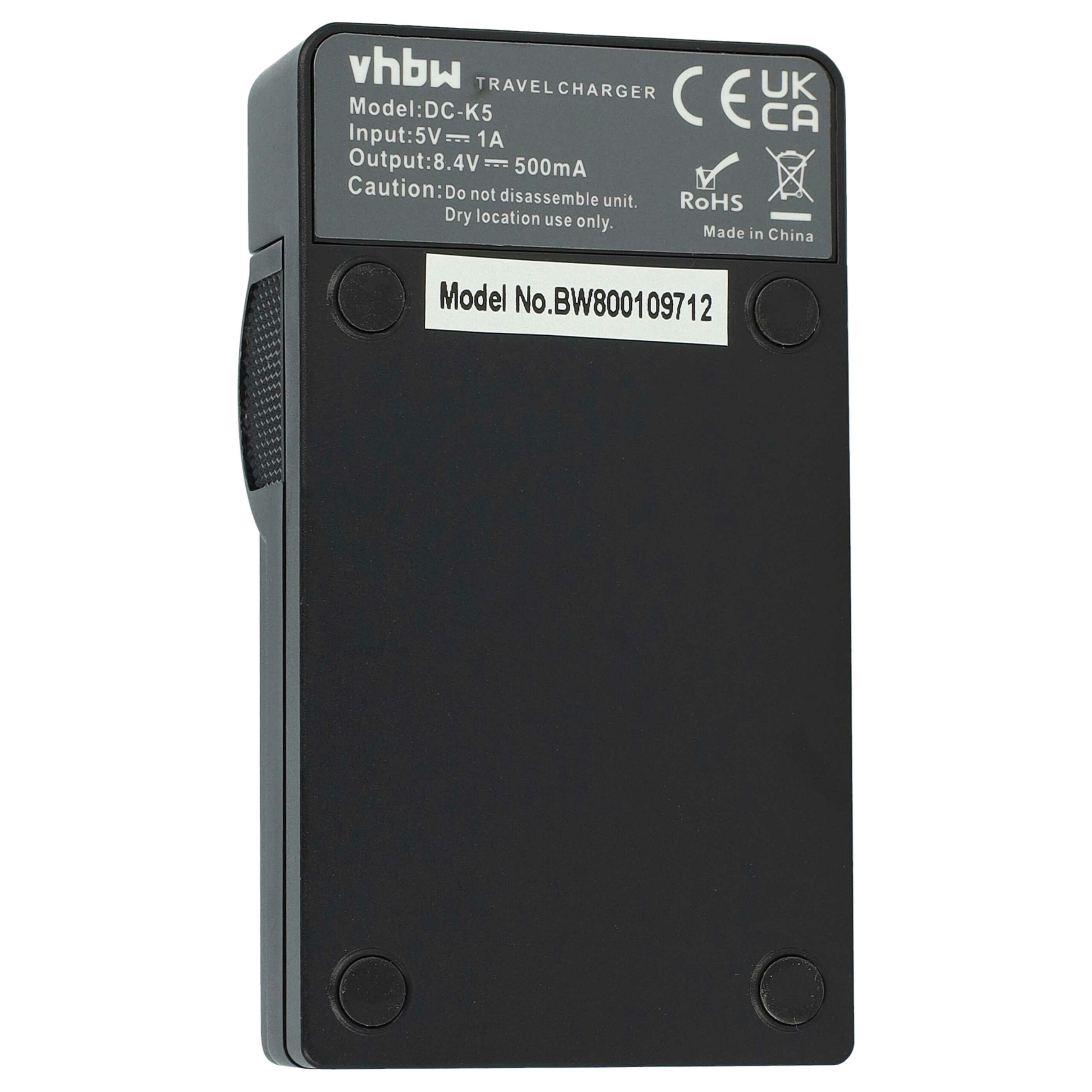 Carregador de Bateria USB-C + Cabo USB-C para Hitachi, JVC, Panasonic, RCA e outras Câmaras Digitais - 0,5 A - Image 4