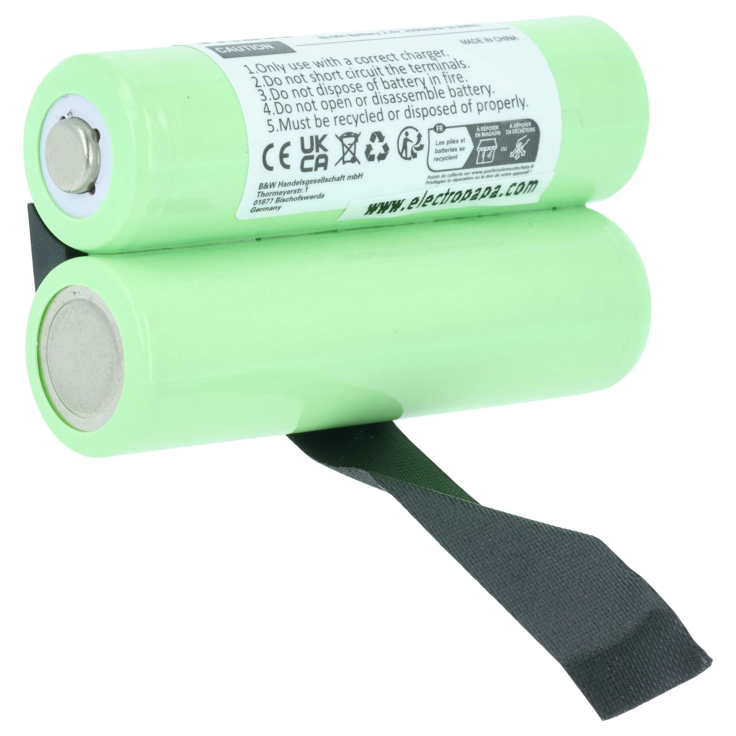 Bateria de Substituição para Telecomando Industrial Demag 773-499-44 - 2000 mAh