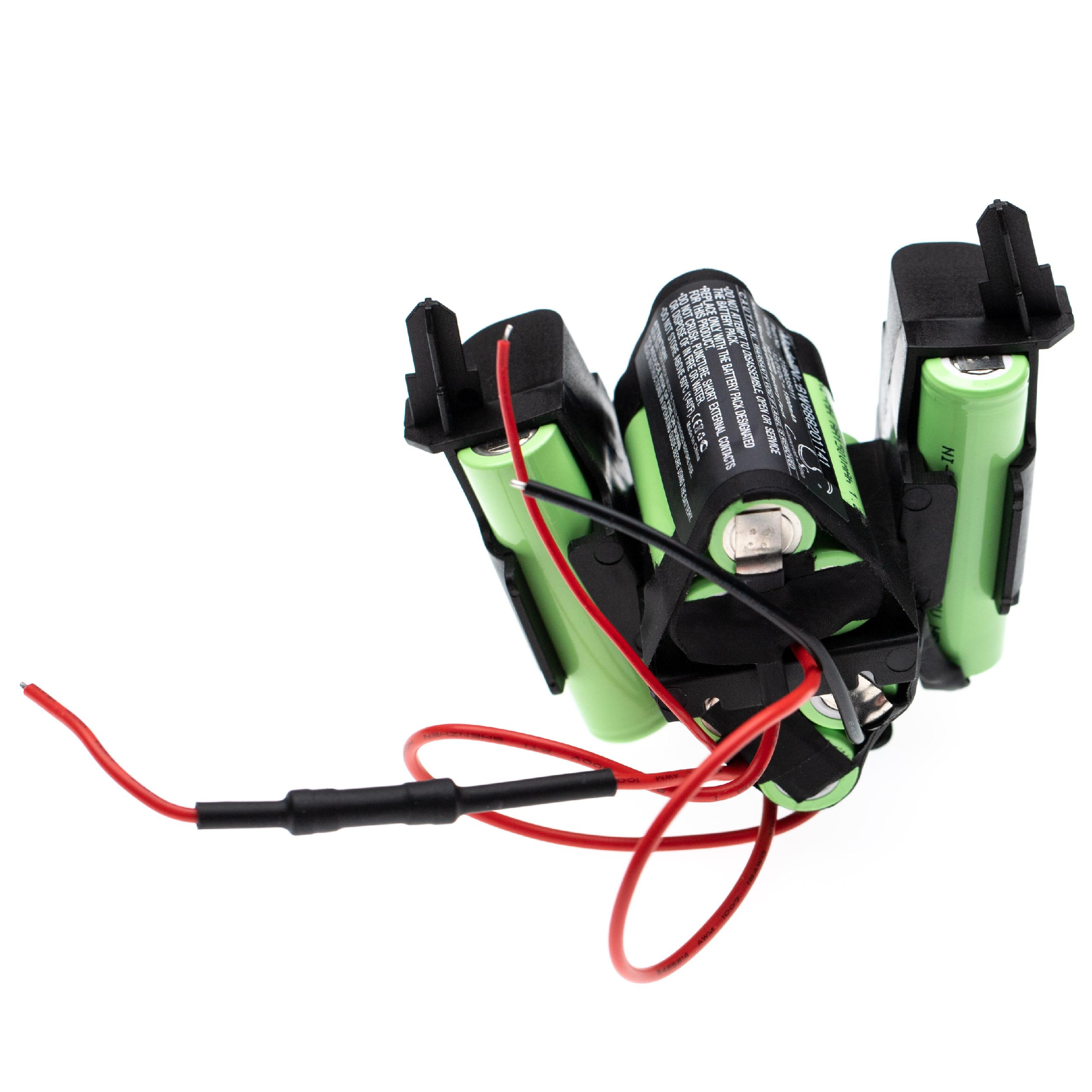 Bateria vhbw 12V 1500mAh NiMH para AEG 2199035011, Electrolux e outros - Image 3