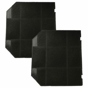 2x Filtro de Carvão Ativado para Neff - Substitui Electrolux 027279900 - 26.5 x 23.7 x 1.6 cm
