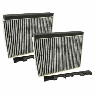 2x Filtro de Carvão Ativado Substituição para Bosch 00703595, 11026769, DHZ5326 para Coifa