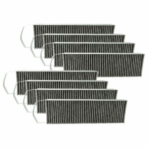 Pack de 8 Filtros de Carvão Ativado Compatível com Bora PUAKF