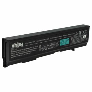 Bateria para Notebook Toshiba PA3399U-1BAS, PA3399U-2BAS, PA3399U-1BRS - 4400 mAh 10.8 V Li-Ion vhbw