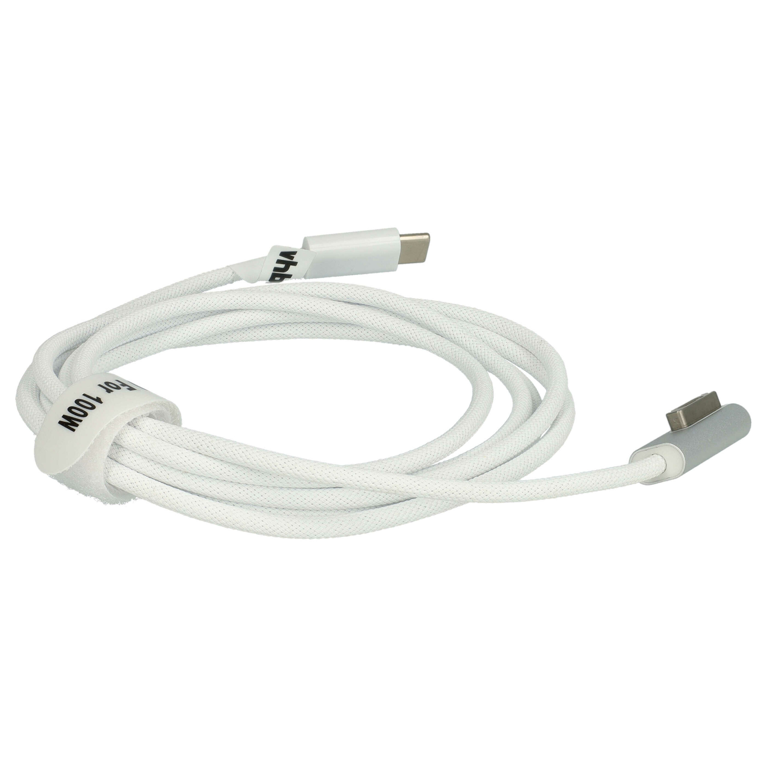 Cabo Adaptador USB Type-C para MagSafe 2 vhbw - Apple MacBook Air - 100 W, Nylon, em L - Image 3