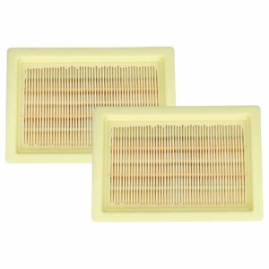 2x Filtro de Substituição vhbw para Aspirador Metabo 630175000, Classe HEPA 13