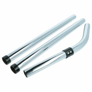 Tubo extensível para aspirador Rainbow Numatic - 50-150cm - vhbw - prata