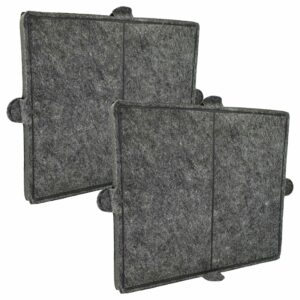 2x Filtro de Carvão Ativado Compatível com Miele DKF 12-1, 6228731