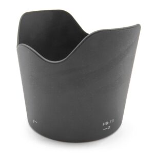 Protetor de Lente vhbw compatível com Nikon HB-7 II para objetivas de 77 mm, plástico preto