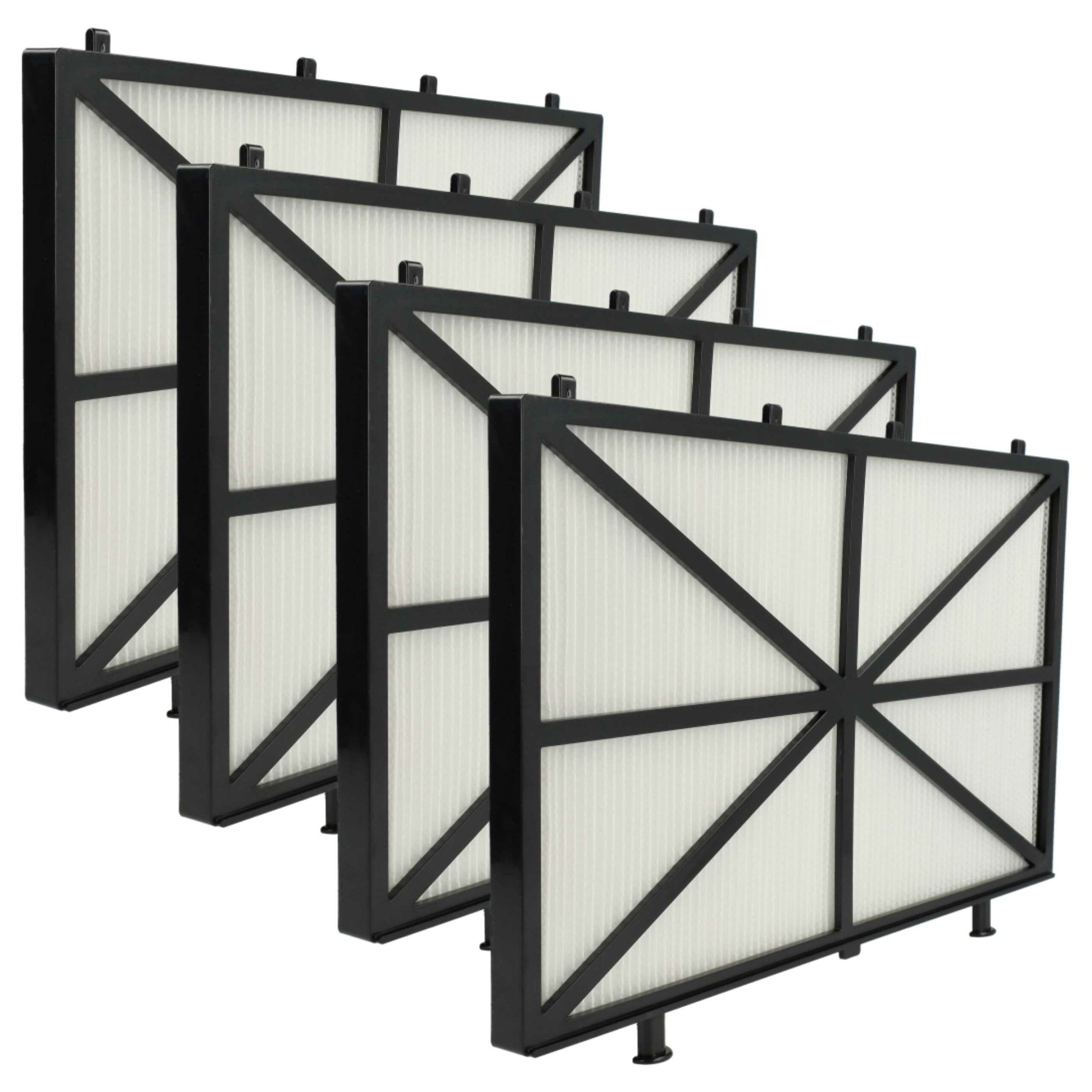 4x Filtros de Substituição para Aspirador de Piscina Dolphin 9991432 R4 - Filtro Fino 26.5 x 18 x 5.6 cm