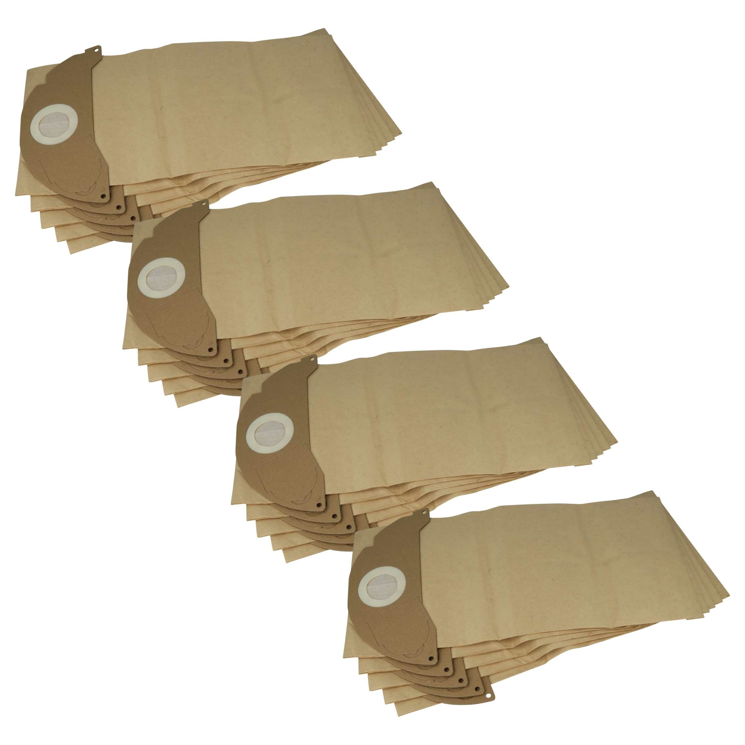 20x Sacos para Aspirador compatíveis com Kärcher 6.904-143.0 - vhbw papel