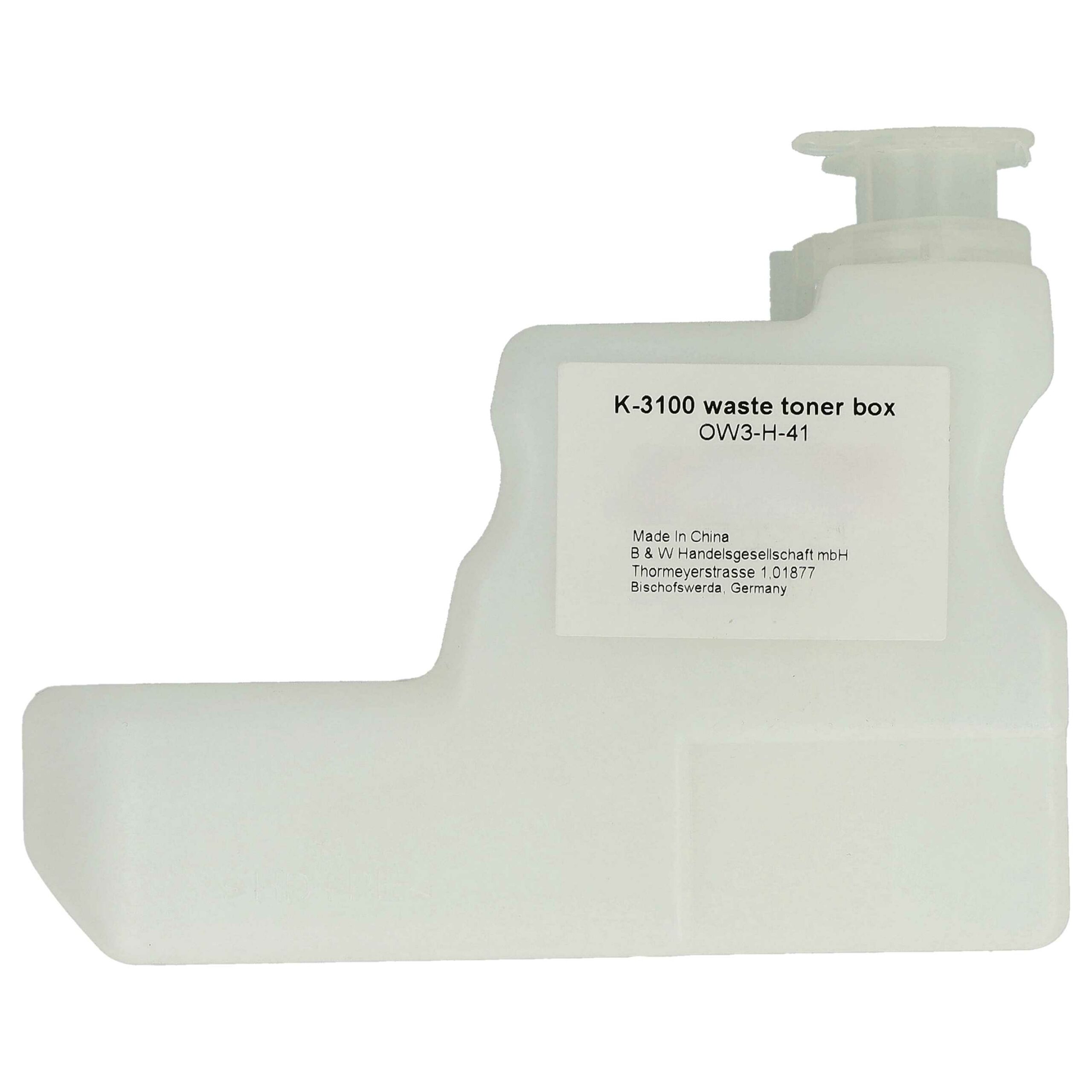 Recipiente de Toner Residual Compatível com Kyocera WT-3100 - Branco vhbw - Image 4