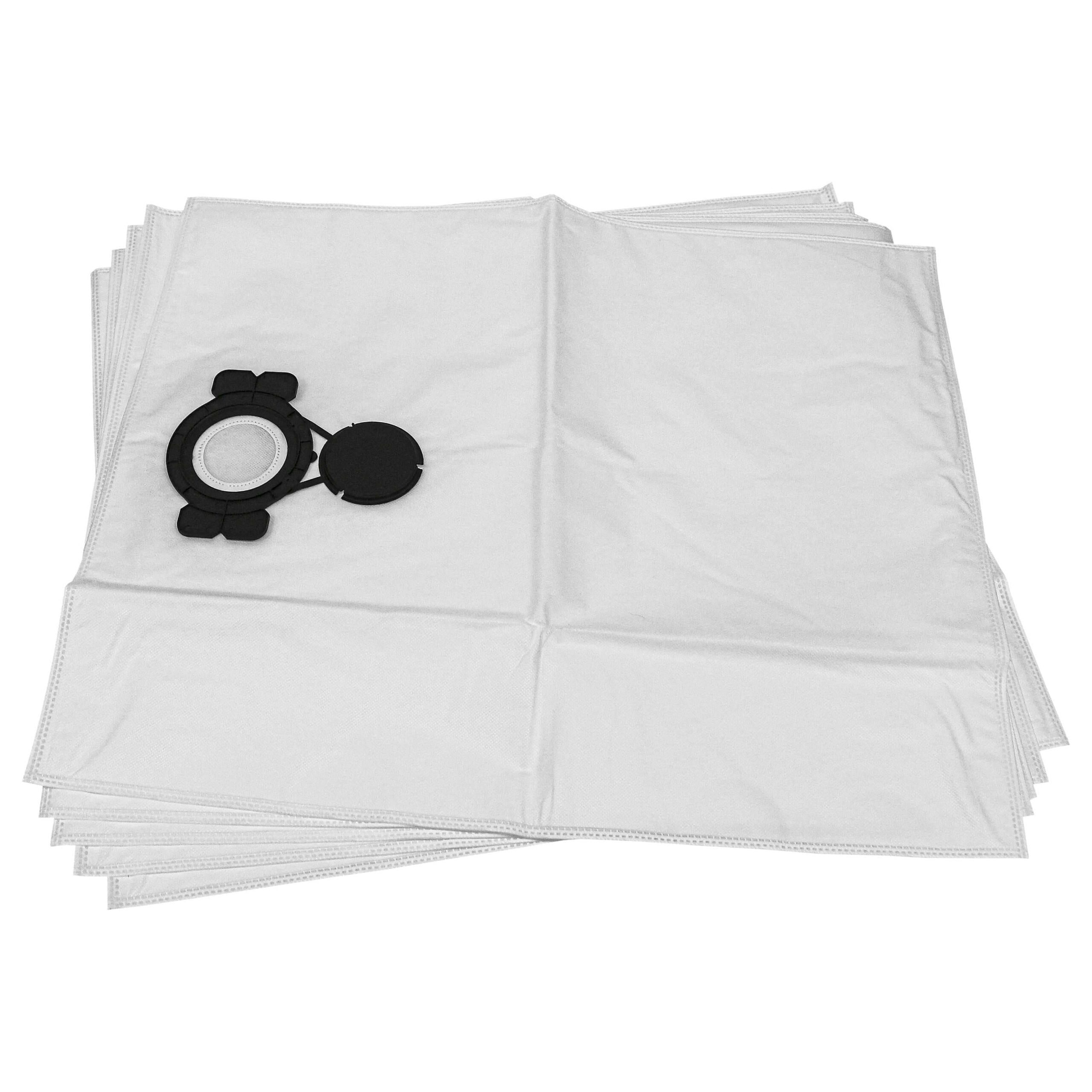 5x Sacos para Aspirador Milwaukee 4932352307 - Microfleece vhbw