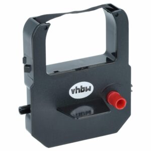 Fita de Tinta Compatível ATT310.698 Acroprint Impressora Matricial - Preta vhbw