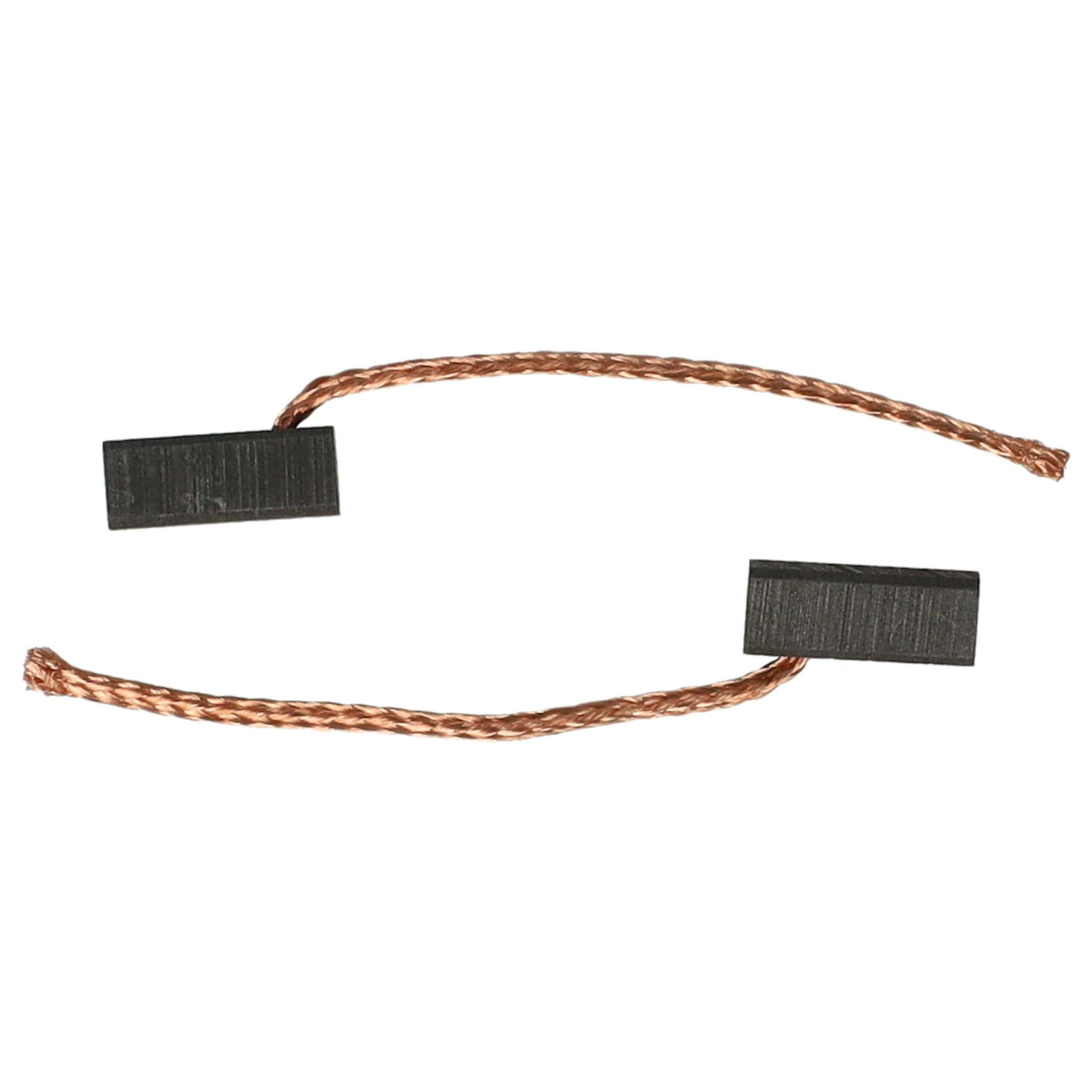 2x Escovas de Carvão para Ferramentas Elétricas - 10 x 4 x 4 mm vhbw