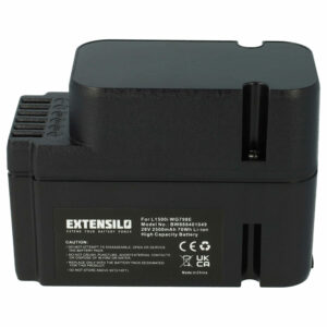 Bateria compatível Worx WA3226, WA3225, WA3565 - 2500 mAh 28 V Li-Ion, preta