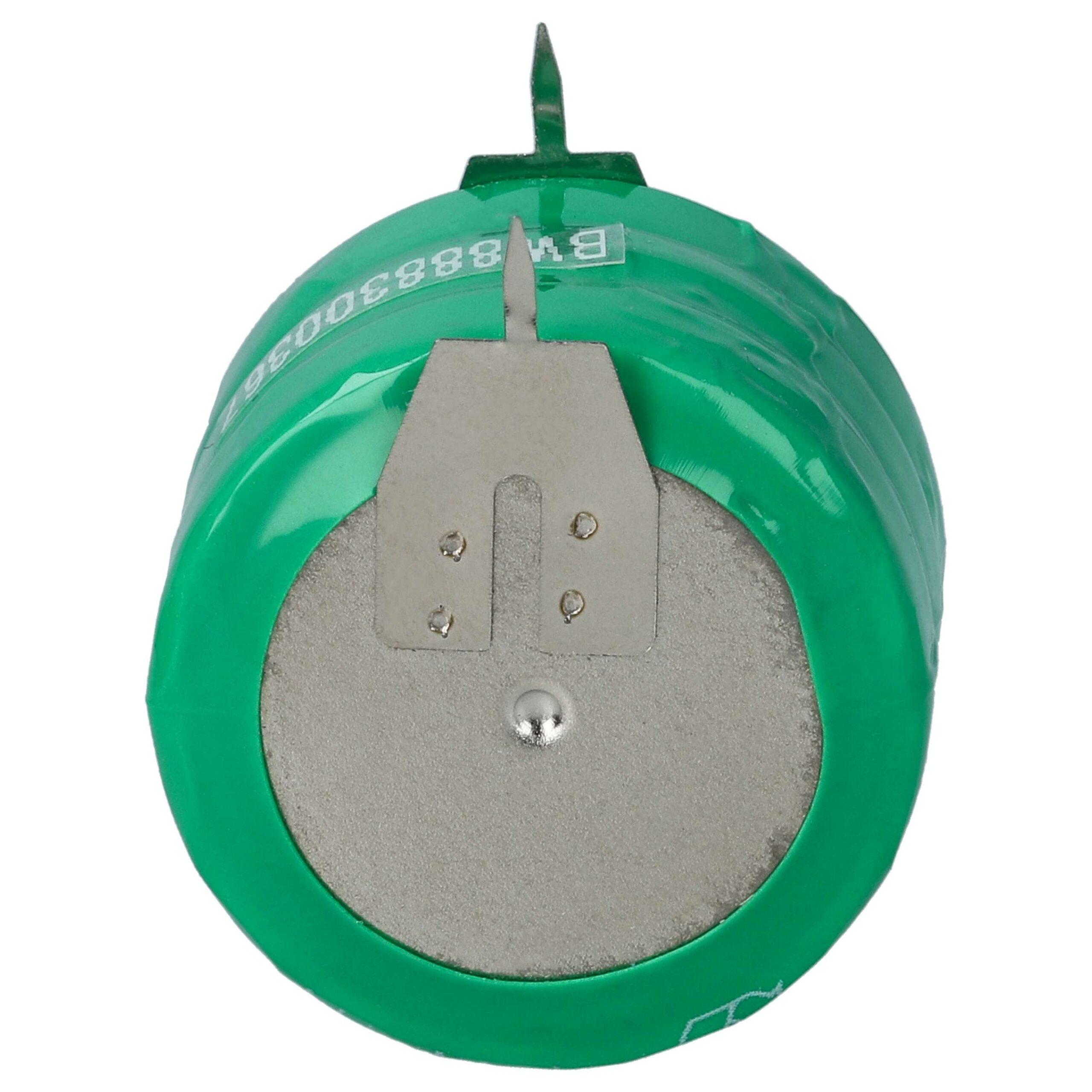 Pack 10x Pilhas Recarregáveis Tipo V250H NiMH 3.6V 250mAh vhbw para Lâmpadas Solares e Modelismo - Image 3