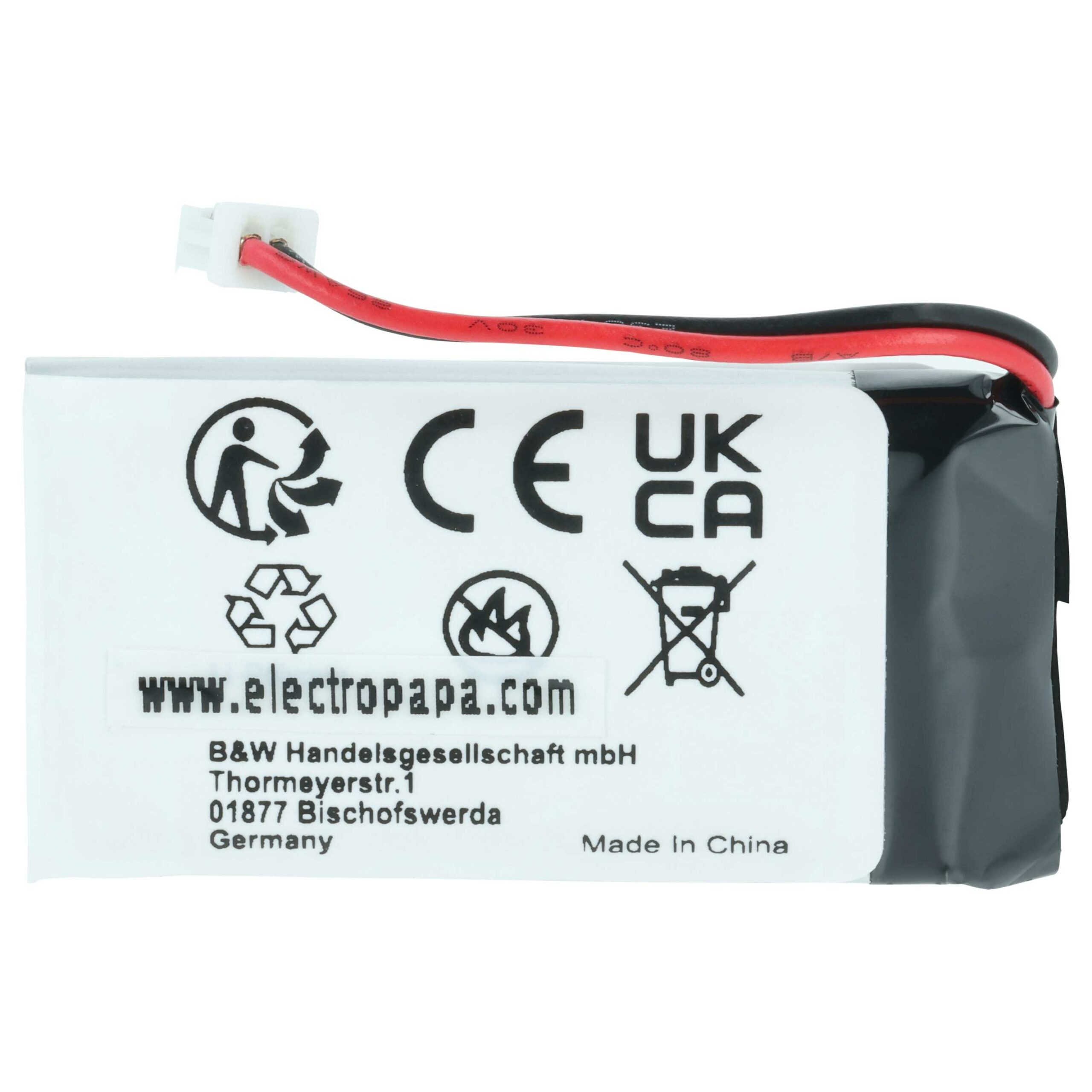 Bateria vhbw para Mitel 50006764, 50005711 - Telefone Fixo DECT 240 mAh 3.7 V Li-polymer - Image 4