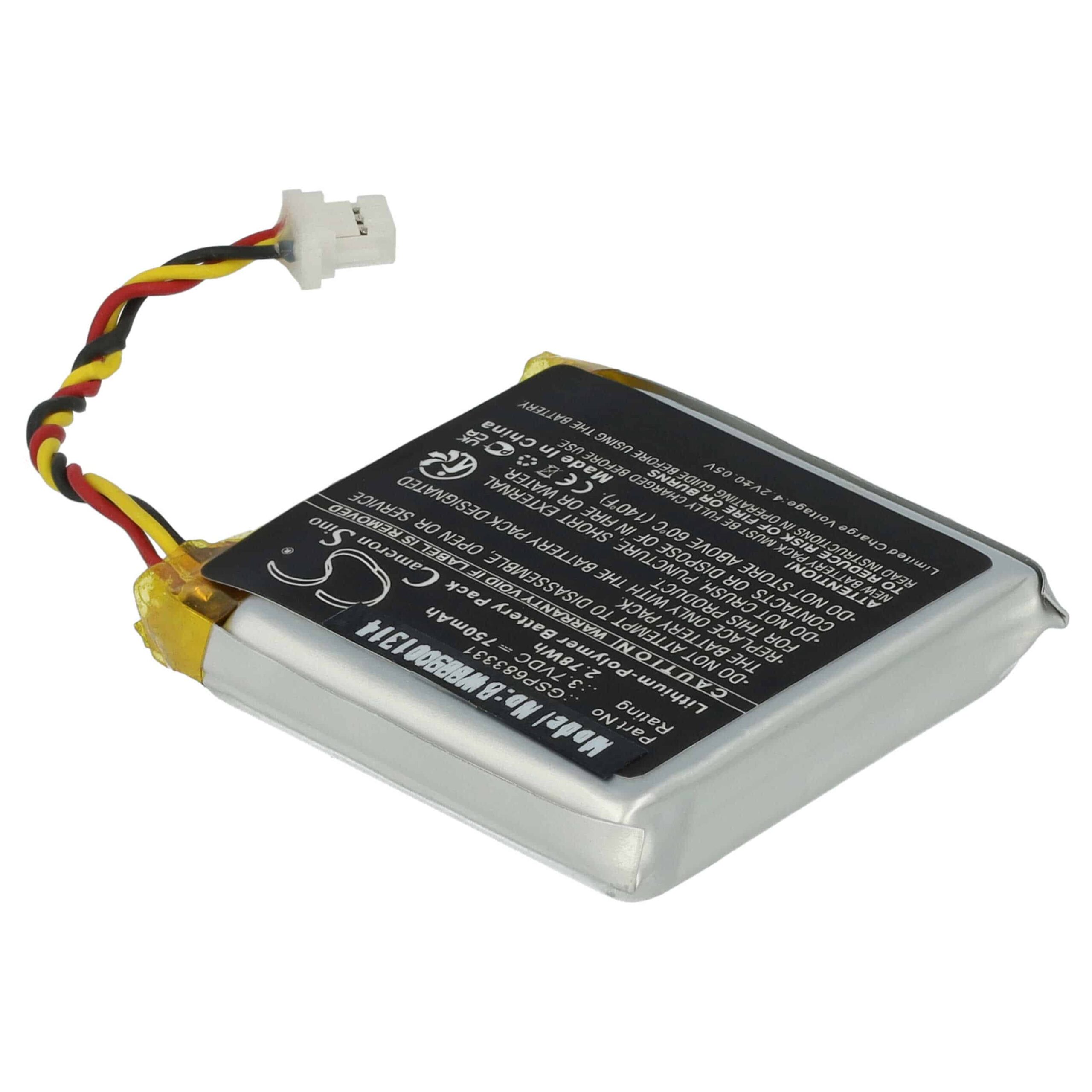 Bateria de Substituição para Auscultadores JBL GSP683331 - 750 mAh 3.7 V Li-polymer vhbw - Image 4