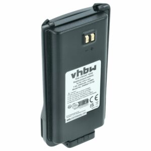 Bateria de Substituição vhbw para Rádios Hytera BL2001, BL1204 - 2000 mAh 7.4 V Li-Ion